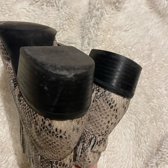 Halogen Snakeskin booties - Picture 5 of 6